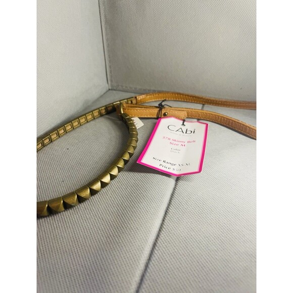 New Cabi Belt Medium Stretch Gold And Brown 39 Inches main image 4
